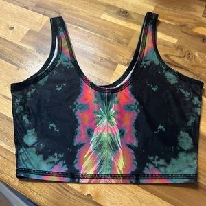 TEEKI Eagle Feather Green Lover tank